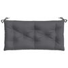 vidaXL Garden Bench Cushion Anthracite Oxford fabric (100% polyester)