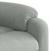 vidaXL Massage Recliner Chair Light gray