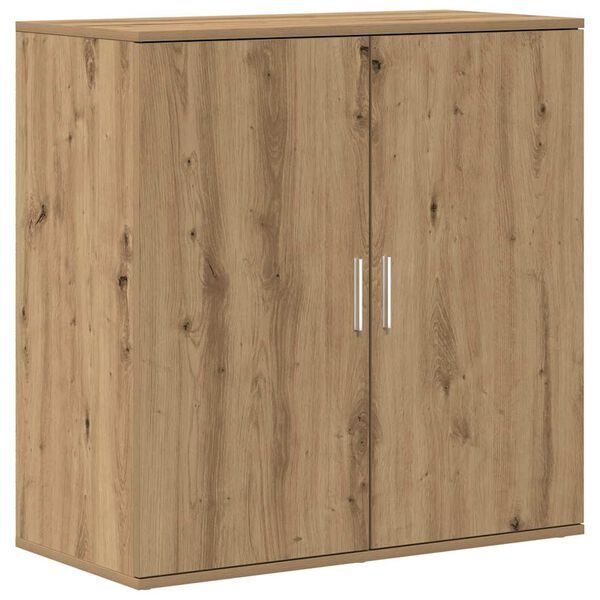 vidaXL Sideboard Artisan Oak 31.10 x 14.96 x 31.50 in Engineered Wood