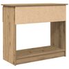 vidaXL Console Table Artisan oak Engineered wood Medium Console Table