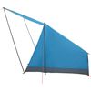 vidaXL Camping Tent with Roof Blue 87.80 x 64.17 x 51.18 in Taffeta