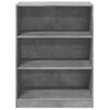 vidaXL Wardrobe Concrete Grey Engineered Wood Wardrobe Rectangular