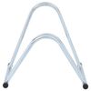 vidaXL Bicycle Stand for 2 Bikes Floor Freestanding Galvanized Steel