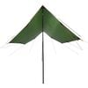 vidaXL Camping Tarp Green 181.1x120.1x82.7" Waterproof