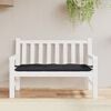 vidaXL Garden Bench Cushion Black Oxford fabric 47.2x19.7x2.8 in