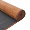 vidaXL Rug Natural Bamboo, Polypropylene Large Water-resistant materials