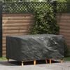 vidaXL Furniture Cover Plain Black 62.99 x 39.37 x 27.56 in 420D