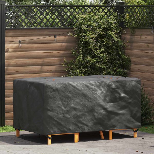 vidaXL Furniture Cover Plain Black 62.99 x 39.37 x 27.56 in 420D