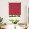 vidaXL Roller Blind Red 100% Polyester 29.5x59.1 in Height-Adjustable