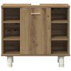 vidaXL Bathroom Furniture Set Artisan Oak Engineered wood, acrylic