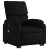 vidaXL Stand Up Massage Recliner Chair Black