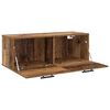 vidaXL Wall Cabinet Old wood 39.4" x 14.4" x 13.8" Engineered wood