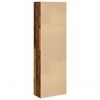vidaXL Bookcase Old wood Engineered wood Tall Bookcase Rectangular