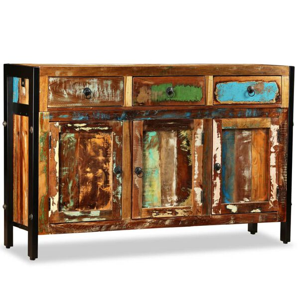 vidaXL Sideboard Solid Reclaimed Wood 47.2"x13.9"x29.9"