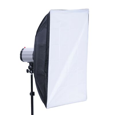 Studio Flash Light 120 W/s with Softbox 20" x 28" & Boom Stand
