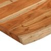 vidaXL Table Top Natural Wood Solid Acacia Wood 35.4 x 23.6 in durable