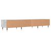 vidaXL TV Cabinet Concrete Grey Engineered wood, iron Large TV Cabinet
