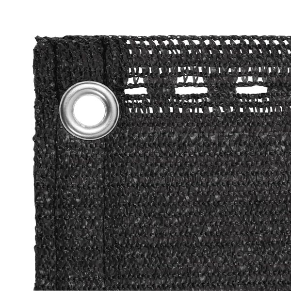 vidaXL Balcony Screen Anthracite 47.2x236.2" HDPE