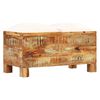 vidaXL Storage Bench Multicolored with shades of brown