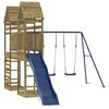 vidaXL Outdoor Playset Pine Wood Treated Pine Wood Large Durable