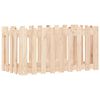 vidaXL Garden Raised Bed Natural Pine Solid Pine Wood Medium