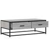 vidaXL Coffee Table Grey Sonoma Engineered Wood