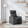 vidaXL Massage Recliner Chair Dark grey