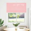 vidaXL Pleated Blind Pink 100% Polyester 45.3 x 59.1 in
