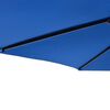 vidaXL Garden Parasol Azure Blue Polyester Large Tiltable