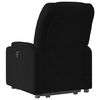 vidaXL Electric Stand Up Massage Recliner Chair Black