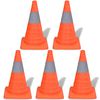 vidaXL 5 Pop-up Traffic Cones 16.5 "