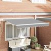 vidaXL Awning Frame White 118.1" x 78.7" Metal