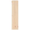 vidaXL Radiator Cover 31.3x7.5x33.1" Solid Wood Pine