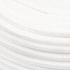 vidaXL Boat Rope Full White 0.39 " 820.2 ' Polypropylene