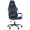 vidaXL Gaming Chair Black and Blue