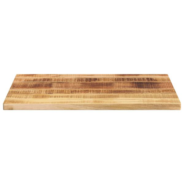 vidaXL Table Top Natural Mango Wood Solid rough mango wood 31.5x23.6 in