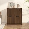 vidaXL Sideboard Brown Oak Engineered Wood 23.6 x 11.8 x 27.6 in