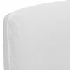 vidaXL Cover Set of 6 White 90% Polyester, 10% Elastane Universal fit