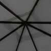 vidaXL Gazebo Anthracite Steel Large Foldable Gazebo Square