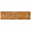 vidaXL Table Top 39.4"x11.8"x1.5" Rectangular Solid Wood Mango