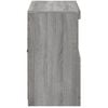 vidaXL Sideboard Grey Sonoma Engineered wood Medium Sideboard