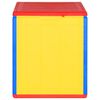vidaXL Patio Storage Box Colorful PP Rattan 23.8 gal