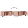 vidaXL TV Cabinet Pink Cold-rolled Steel Medium Storage TV Cabinet