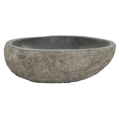 vidaXL Basin River Stone Oval 11.4"-15"