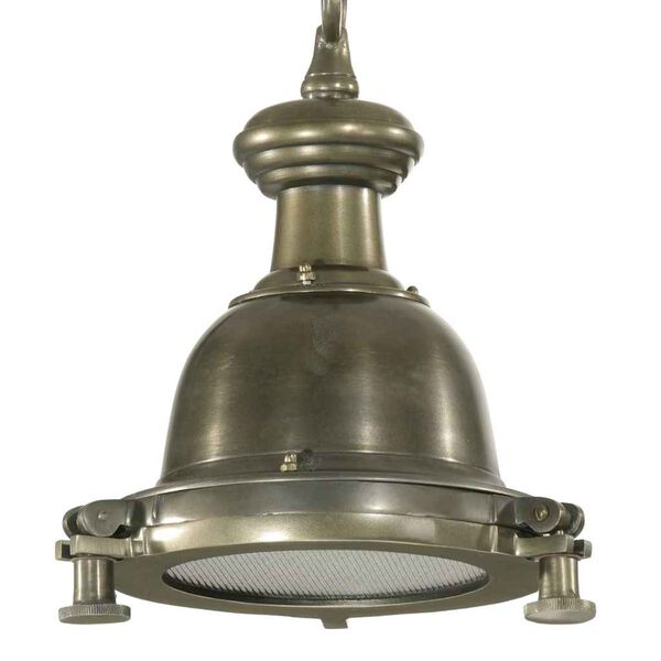 vidaXL Pendant Lighting Brass Aluminum 9.8 in diameter, 54.7 in height