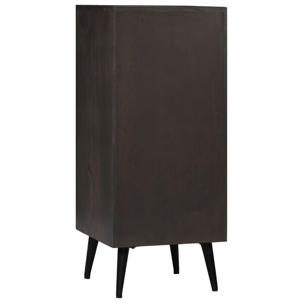 vidaXL Sideboard Brown Mango wood, powder-coated steel Sideboard