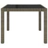 vidaXL Outdoor Dining Set Grey