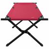vidaXL Folding Camping Bed Red 75.98 x 27.17 x 17.72 in Oxford fabric