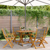vidaXL Garden Dining Set Grey