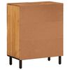 vidaXL Side Cabinet Natural wood Solid acacia wood, Engineered wood, Iron